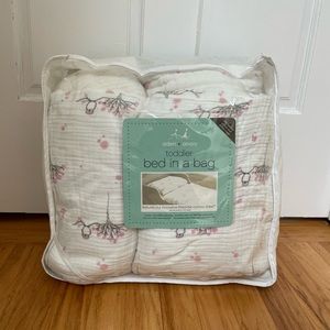 Aden + Anais Toddler Bed and Bad